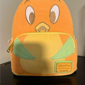 Loungefly Orange Bird Disney Parks Mini Backpack with Mint Accents